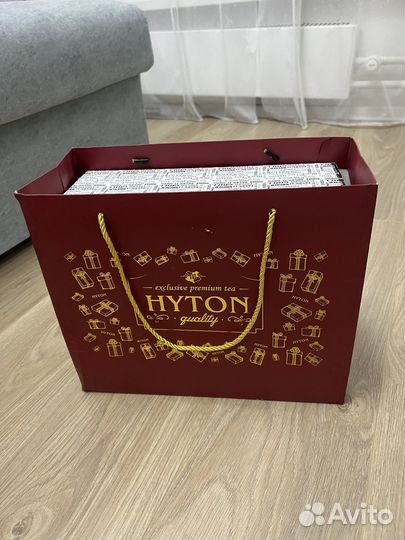 Керамический чайный набор + чай. новый