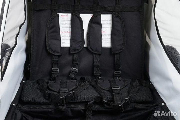 Велоприцеп с амортизатором, детский