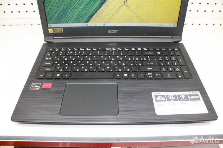 Витринный Игровой acer Ryzen 3 Radeon 535 gddr5