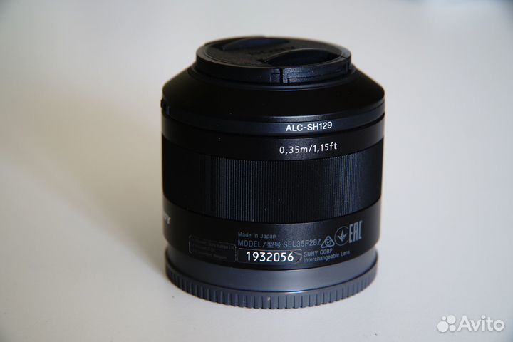 Sony FE 35mm F2.8 (SEL35F28Z)