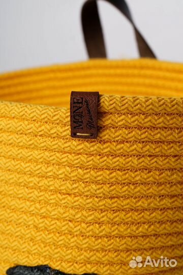 Интерьерная корзина для хранения, ручная работа