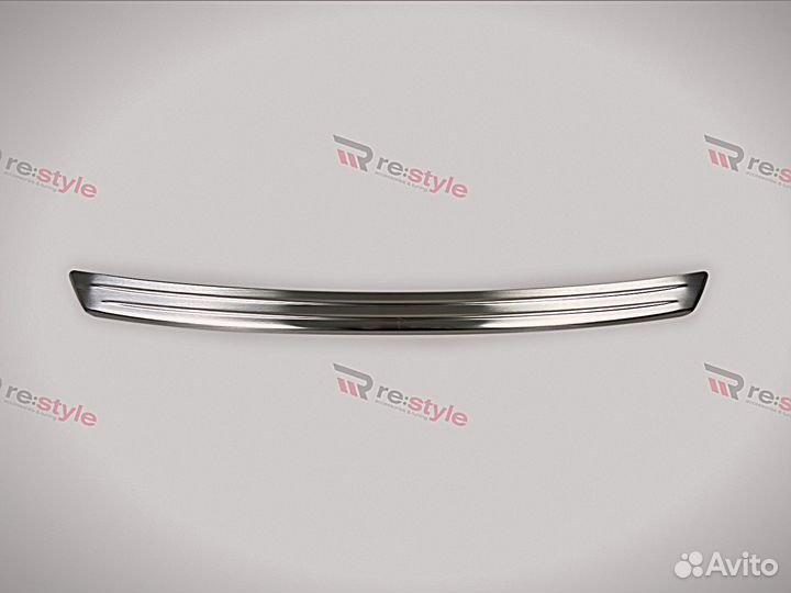 Накладка заднего бампера Toyota Camry 50 Хром