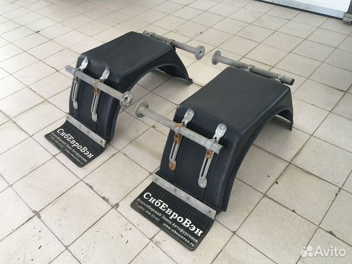 Подкрылки задние Ford Transit 8 спарка