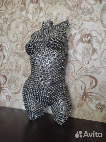 Скульптура из гаек, арт объект