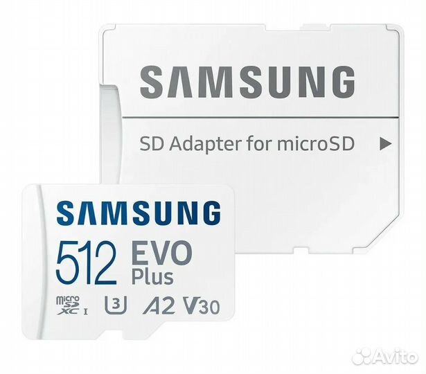 Карта памяти Samsung EVO Plus microsdxc 256 гб