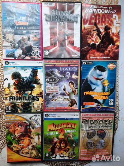 Мп-3 диски, компьютерные игры и программы