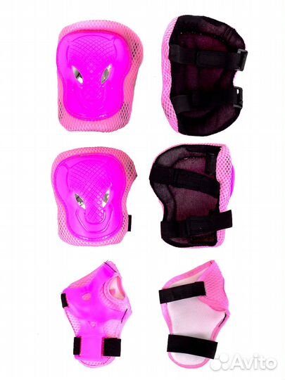 Набор защиты для катания для детей (Розовый)