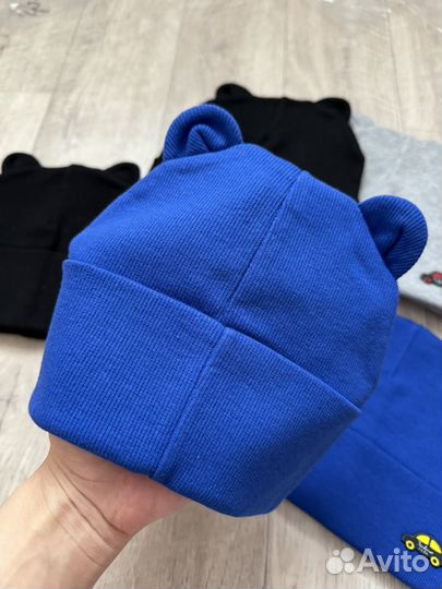 Шапка трикотажная детская