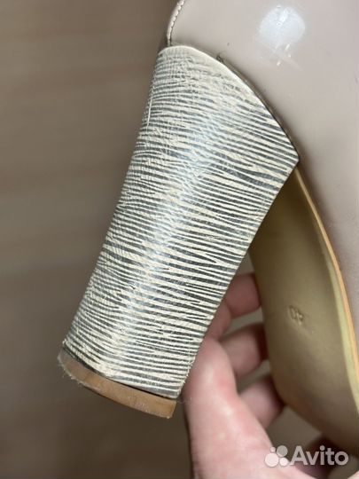 Туфли лодочки натуральная кожа 40