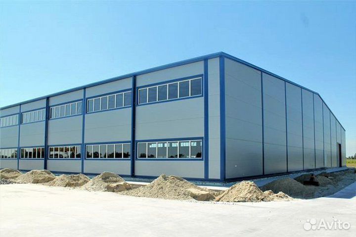 Строительство Ангаров из Сэндвич-панелей