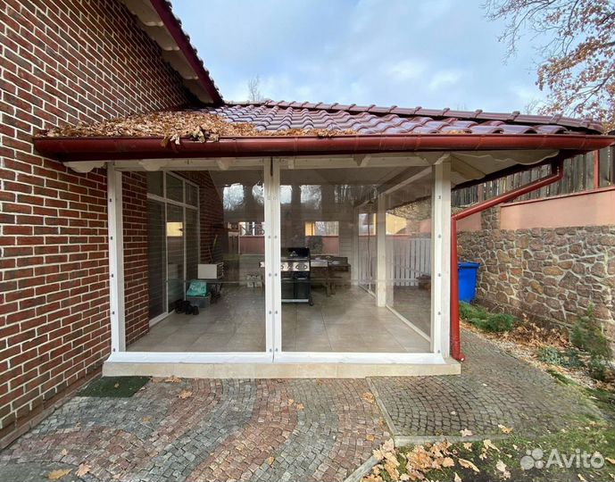 Мягкие окна на беседку, веранду или террасу