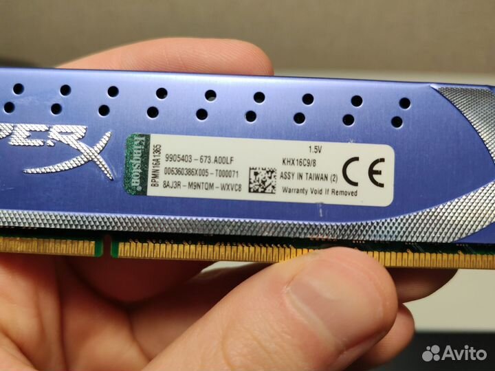 Оперативная память ddr3 8 gb kingston hyperx