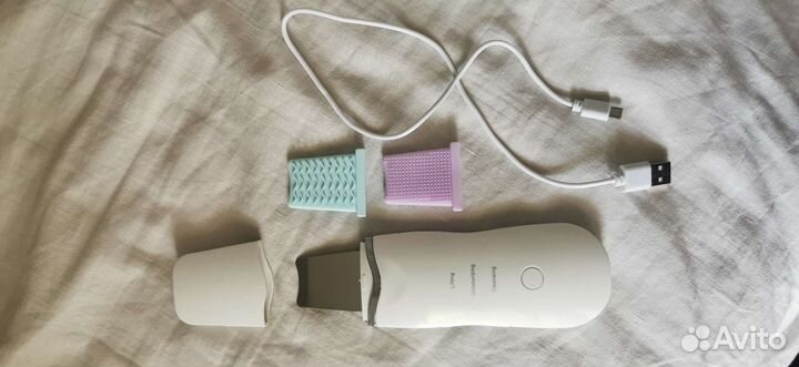 Массажер для лица + очистка