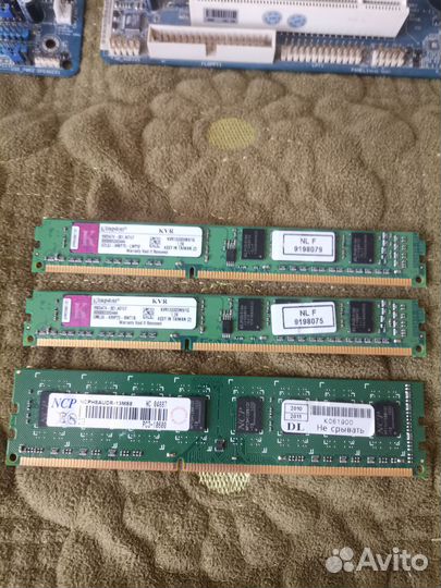 Материнская плата+озу