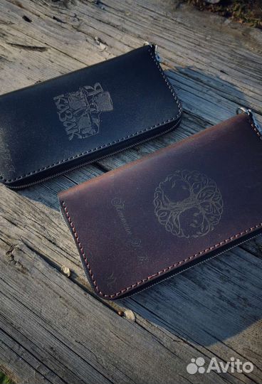 Кошелек из натуральной кожи