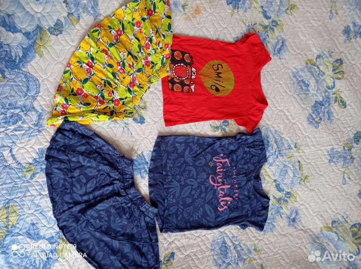 Вещи пакетом на девочку 116 рост