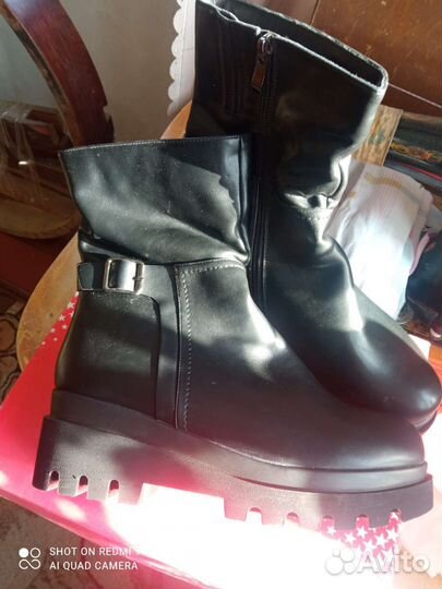 Сапоги осень весна женские 40