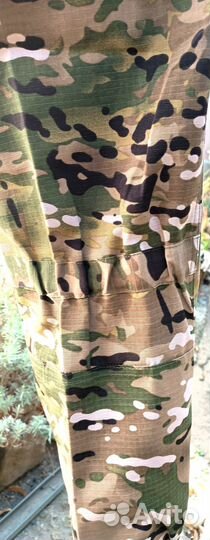 Тактические Боевые Брюки Рипстоп Мультикам 50-52