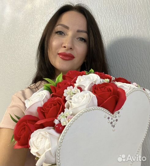 Цветы в коробке