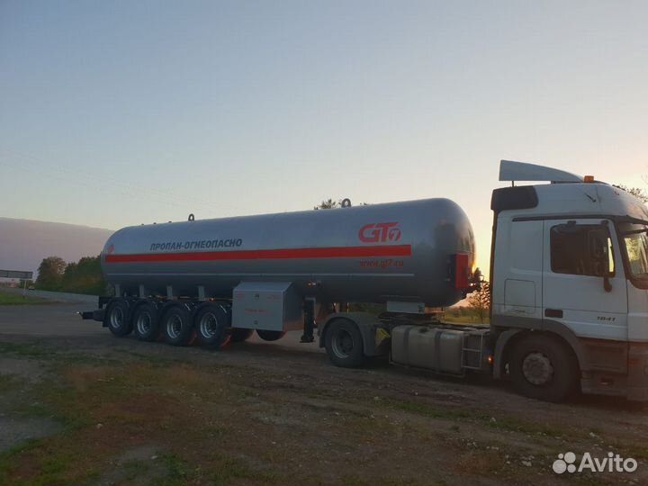 Полуприцеп газовоз GT7 ППЦТ-44, 2023