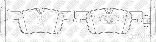 Колод торм диск NiBK PN32005