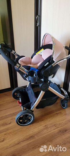 Коляска mothercare 3 в 1 Journey Crome/Blush