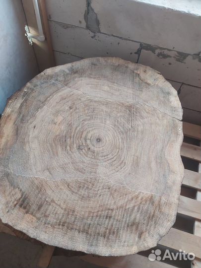 Слэб, поперечный слэб, спил дерева, каповый тополь