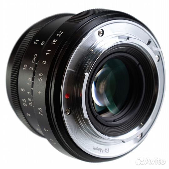 Объектив 7artisans 35mm F1.2 II Fuji X, черный