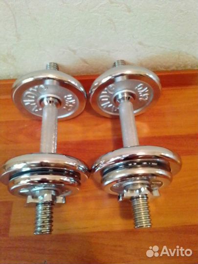 Гантели разборные