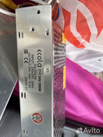 Блок питания 24v200w