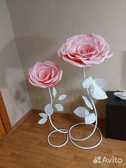 Ростовые розы из изолона