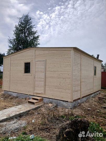 Бытовка и хозблок из прочных материалов