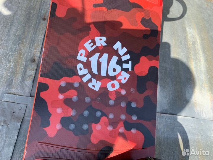 Сноуборд Nitro Ripper детский 116 с креплениями