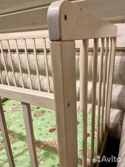 Кровать Babyton 120х60 с матрасом