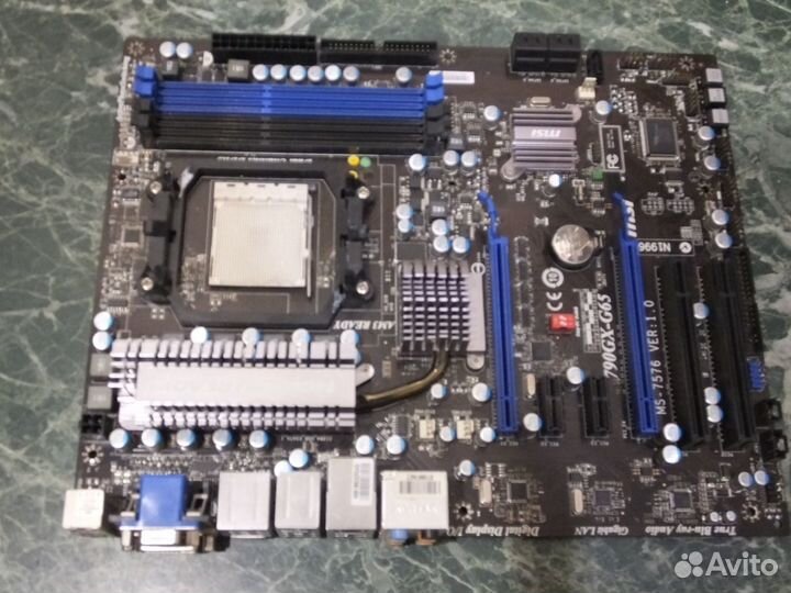 Материнская плата msi 790gx-g65