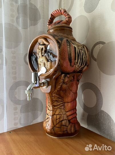 Керамическая бочка для пива