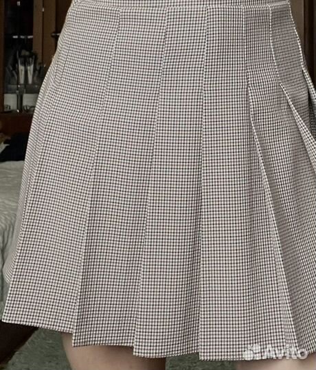 Теннисная мини юбка