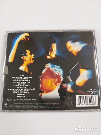 Продам cd-диски Metallica