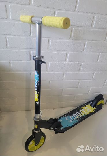 Самокат двухколесный складной