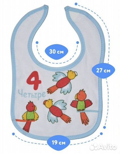 Разные виды слюнявчиков для кормления