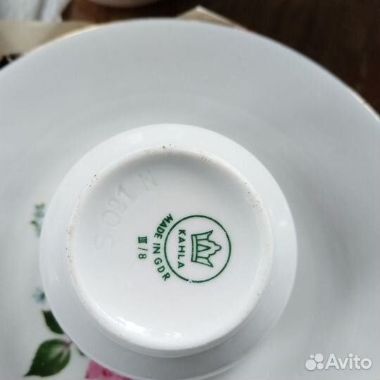 Чайный сервиз kahla гдр