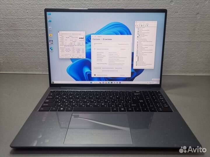 Новый ноутбук Core i7 DDR5 12GB Экран 2k IPS