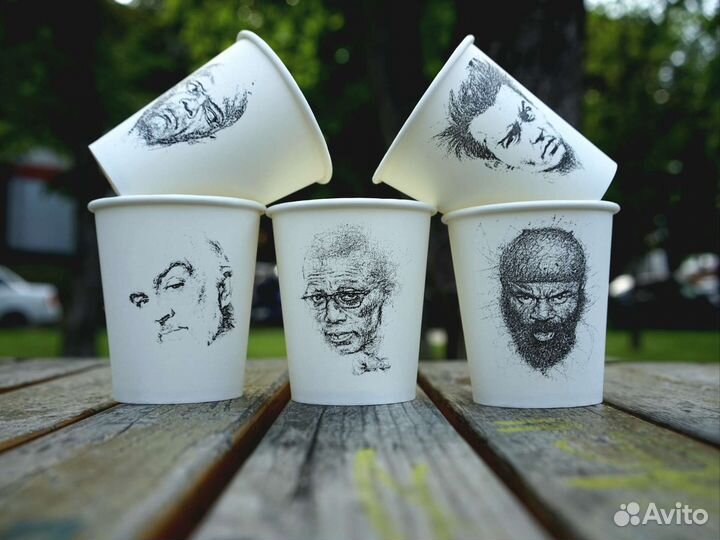 Брендирование кофейных стаканов