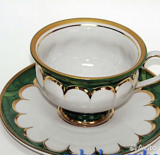 Чайная тройка гжель