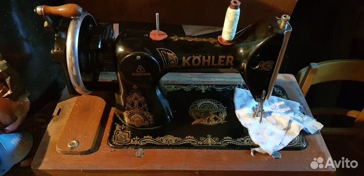 Швейная машинка Kohler ручная Германия в отл.сост