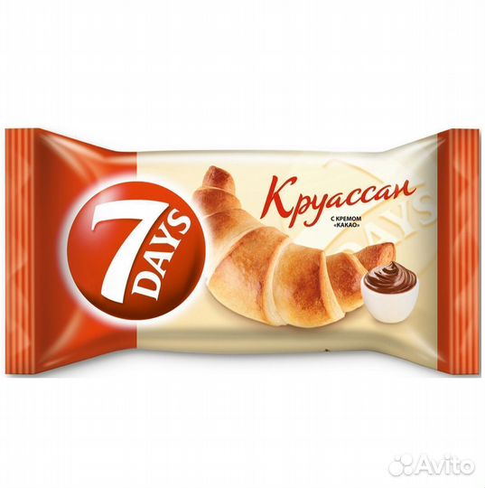 Опт - Круассан 7 Days Миди с кремом Какао 65г
