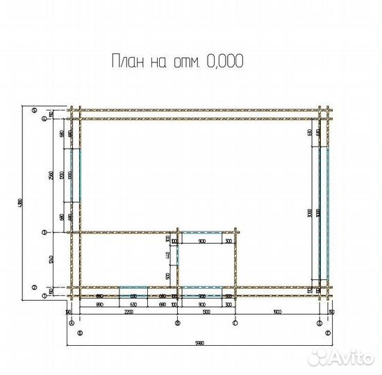 Домокомплект из минибруса 4,5х6