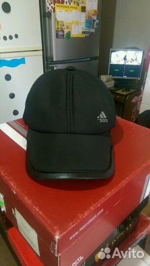 Кепка утеплённая адидас