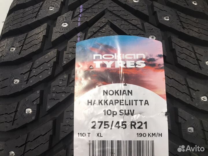 Nokian Tyres Hakkapeliitta 10p SUV 275/45 R21 110T