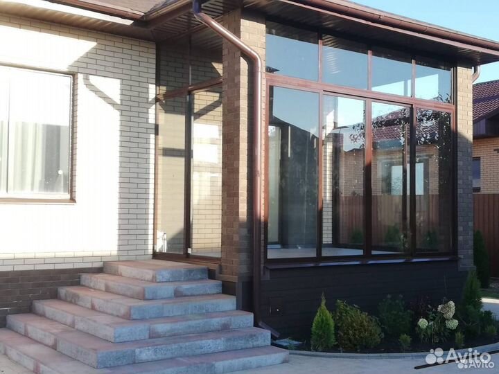 Остекление террас, веранд, беседок